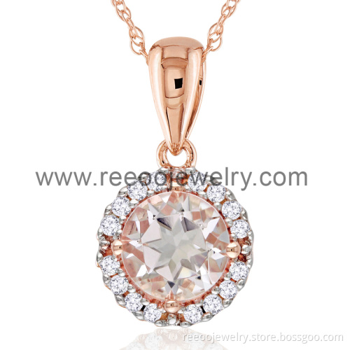 Diamond Pendants, 925 Silver Jewelry Making (P031)